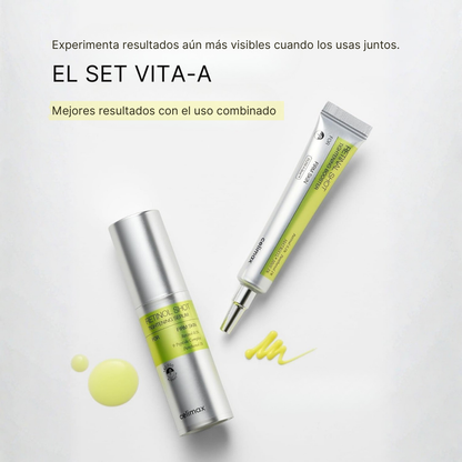 Dúo reafirmante Vita-A (Sérum + Booster)