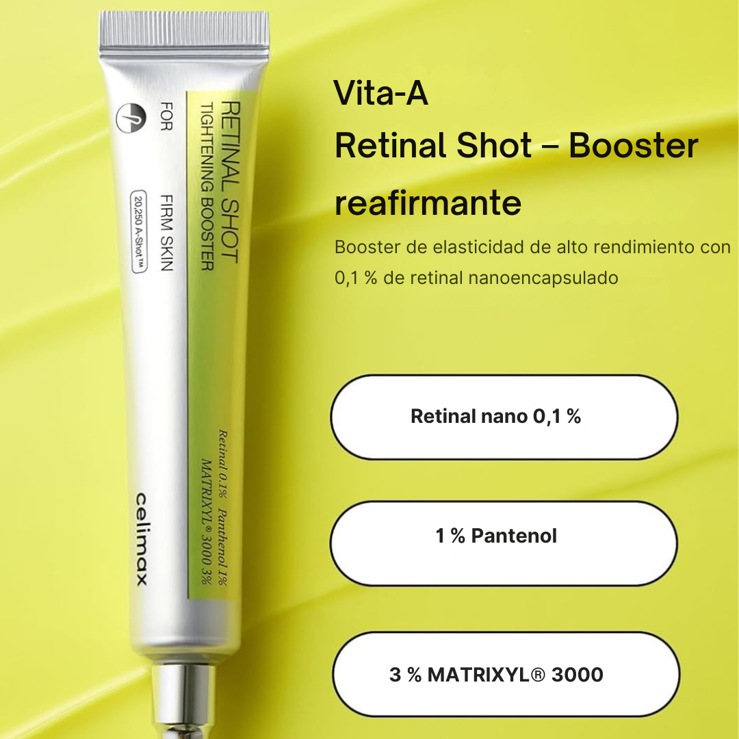 Dúo reafirmante Vita-A (Sérum + Booster)