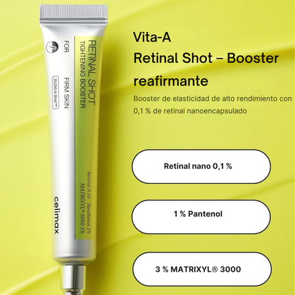 Dúo reafirmante Vita-A (Sérum + Booster)